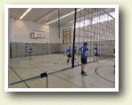 Volleyball-Vergleich zwischen Landratsamt und Berufsschulzentrum aus Anlass des Sommerfestes am 19.06.2025