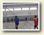 Volleyball-Vergleich zwischen Landratsamt und Berufsschulzentrum aus Anlass des Sommerfestes am 19.06.2025