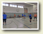 Volleyball-Vergleich zwischen Landratsamt und Berufsschulzentrum aus Anlass des Sommerfestes am 19.06.2025