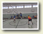 Volleyball-Vergleich zwischen Landratsamt und Berufsschulzentrum aus Anlass des Sommerfestes am 19.06.2025