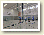 Volleyball-Vergleich zwischen Landratsamt und Berufsschulzentrum aus Anlass des Sommerfestes am 19.06.2025