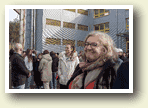 Richtfest des Neubaus in der Schachtstrasse 16 mit Bundesbauministerin Klara Geywitz am 01.03.2024.
